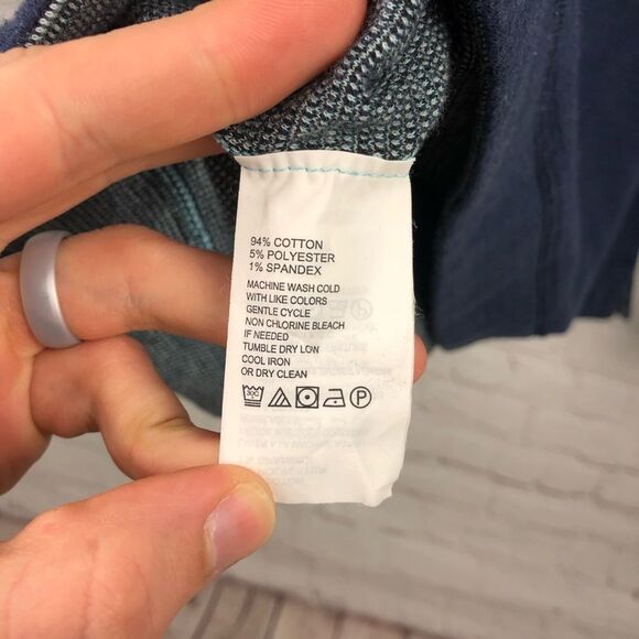 Tommy Bahama Blue Gray Reversible Sweater Men's Sz XL - Picture 8 of 12